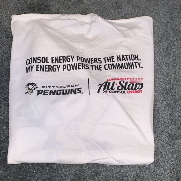 Bundle 2XL Consol Energy Pitts Penguins T shirts - Picture 4 of 11